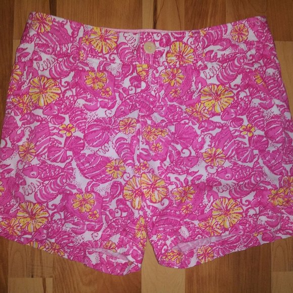 Lilly Pulitzer Chum Bucket Grace Shorts - Picture 2 of 2